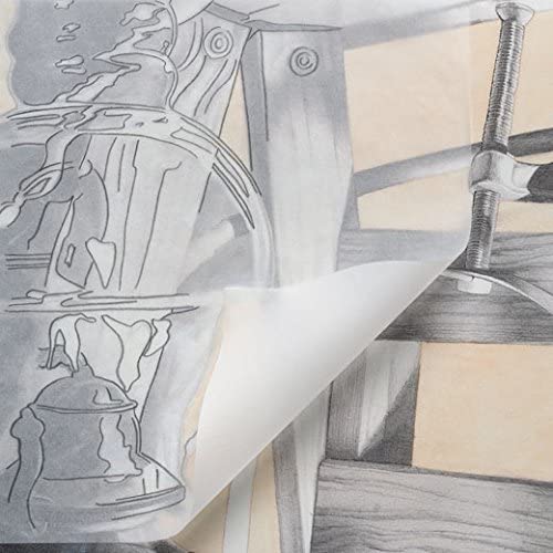 Art Paper  - 75 GMs - Tracing Paper, White Trace Paper -  Translucent Clear Paper for Sketching