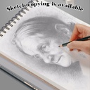 Art Paper  - 75 GMs - Tracing Paper, White Trace Paper -  Translucent Clear Paper for Sketching