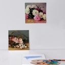 EG - Stretched White Blank Canvas - Primed Cotton - for Acrylics, Oils & Other Painting