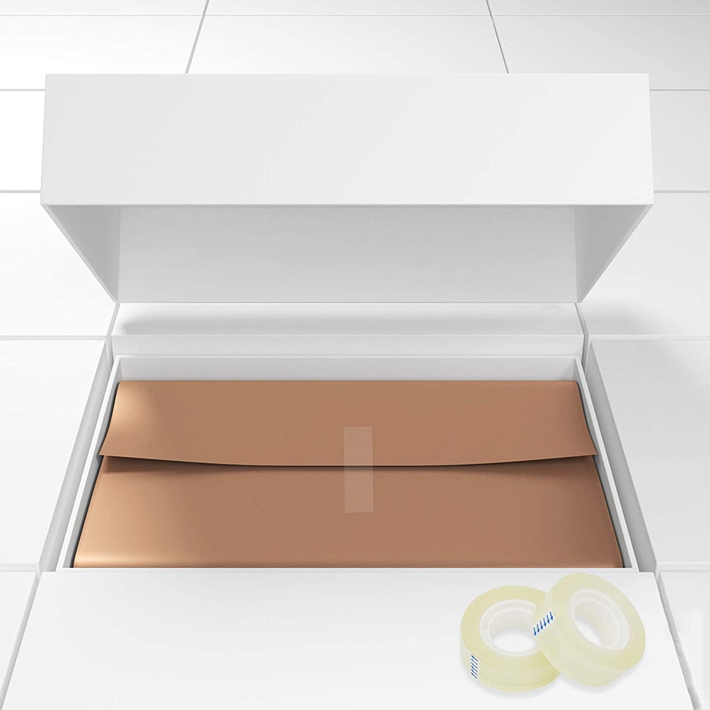 Transparent Tape Refills, Clear Tape, All-Purpose Transparent Glossy Tape