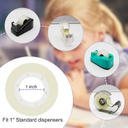 Transparent Tape Refills, Clear Tape, All-Purpose Transparent Glossy Tape