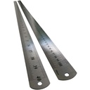 CN - Metal Ruler - 100, 60 , 50 , 30 cm -  Stainless Steel Metal Ruler - with Cork Backing Non-Slip Rulers - Inch & Centimeters