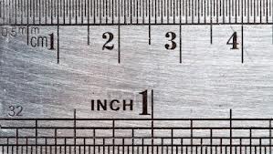 CN - Metal Ruler - 100, 60 , 50 , 30 cm -  Stainless Steel Metal Ruler - with Cork Backing Non-Slip Rulers - Inch & Centimeters