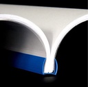Plastic File Folder 10mm Sliding Bar Report Covers, 30 Sheet Capacity, File Folders Organizer Binder for A4 Size Paper