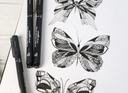 Uni Pin - Fineliner - Water and Fade proof - Pigment ink - 0.1