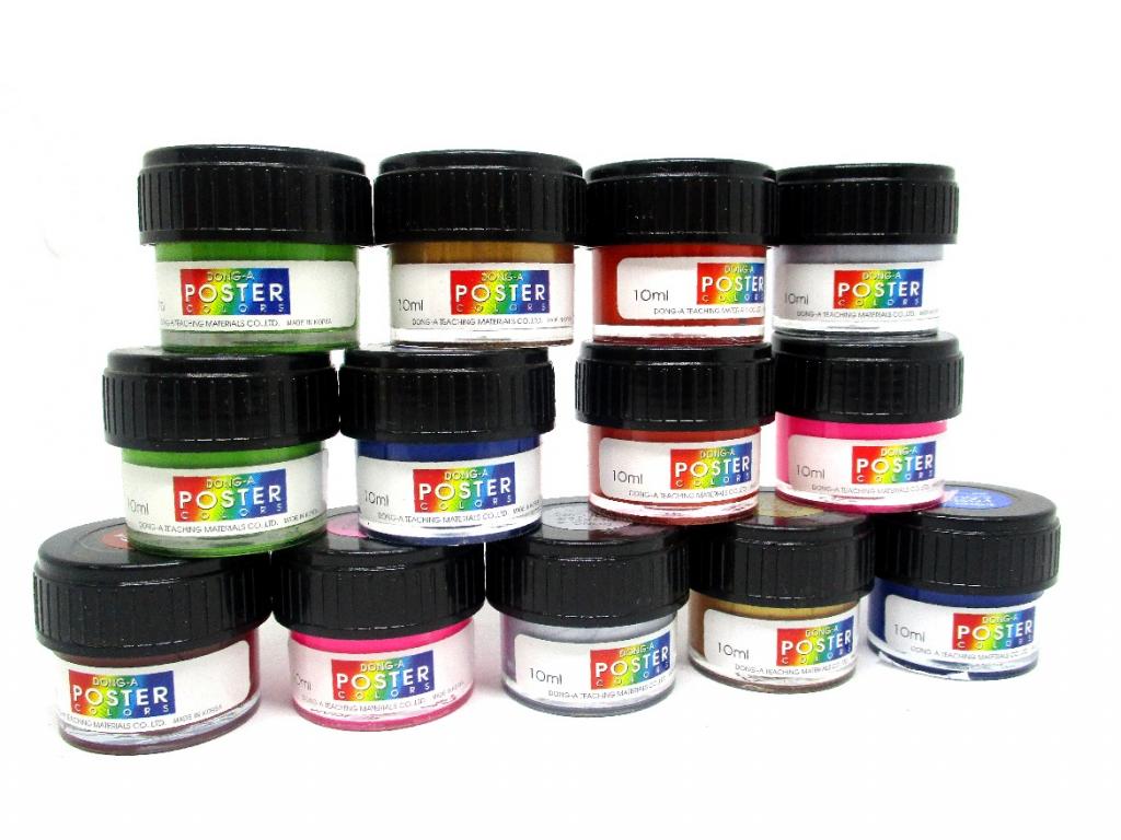 Dong-A - Poster, Gouache Color  - Pot 30ml - Dark Blue