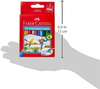 Faber Castell – Watercolor pencils – Short pencil 12 color
