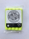 Proto Polymer Soft Clay, 6 Bars - 50 gm -  Neon Yellow - No 52