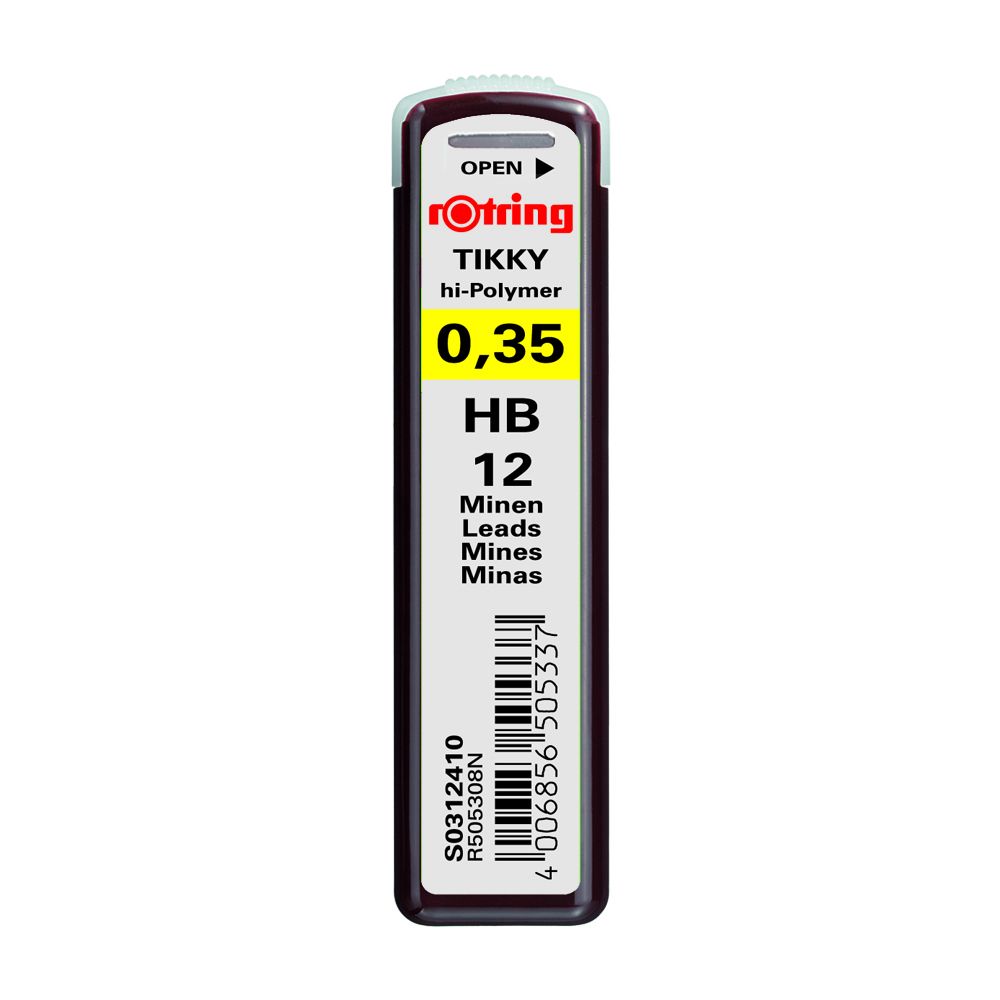 rOtring - Mechanical Pencil Graphite Leads - 0.5