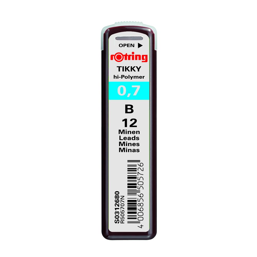 rOtring - Mechanical Pencil Graphite Leads - 0.7