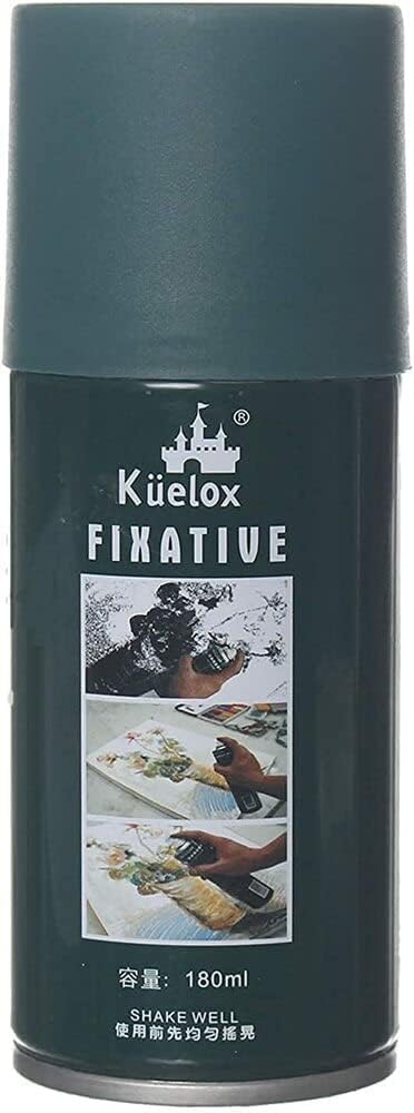 Kuelox fixative for charcoal and graphite
