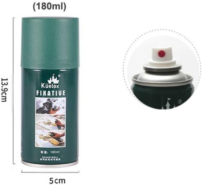 Kuelox fixative for charcoal and graphite