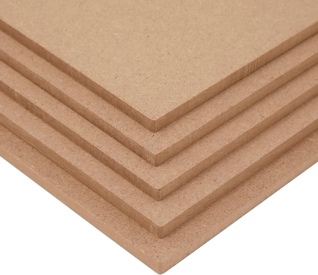 MDF board thickness 6 mm - for art use
