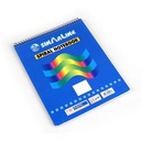 Block Note Book - Spiral Wire - size 17.8 × 22.3 cm - 60 gm - 50 sheet