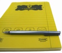Block note book - Cambridge - Size 14 × 20 cm - yellow ruled paper - 70 gm 