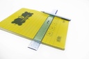 Block note book - Cambridge - Size 14 × 20 cm - yellow ruled paper - 70 gm 