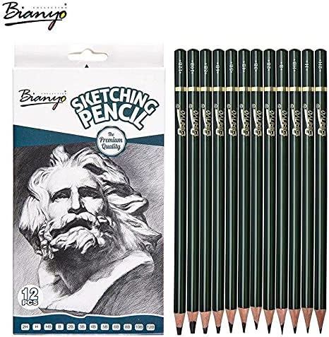 pencil Graphite - 10B - Black cover- Biayno