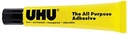 UHU All Purpose Adhesive Clear Glue 20 ml Tube