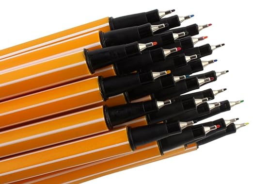 Fineliner Heonalxag 0.4mm Fine Point Drawing- from skyglory - Red color