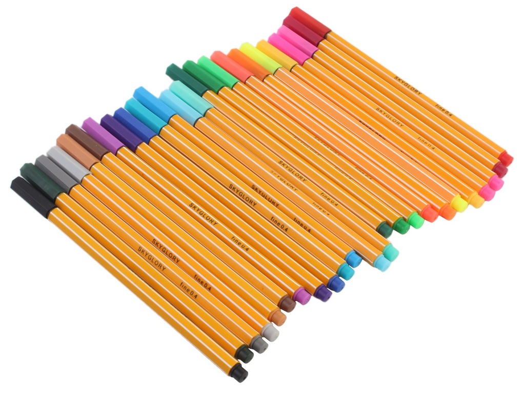 Fineliner Heonalxag 0.4mm Fine Point Drawing- from skyglory - Brown color