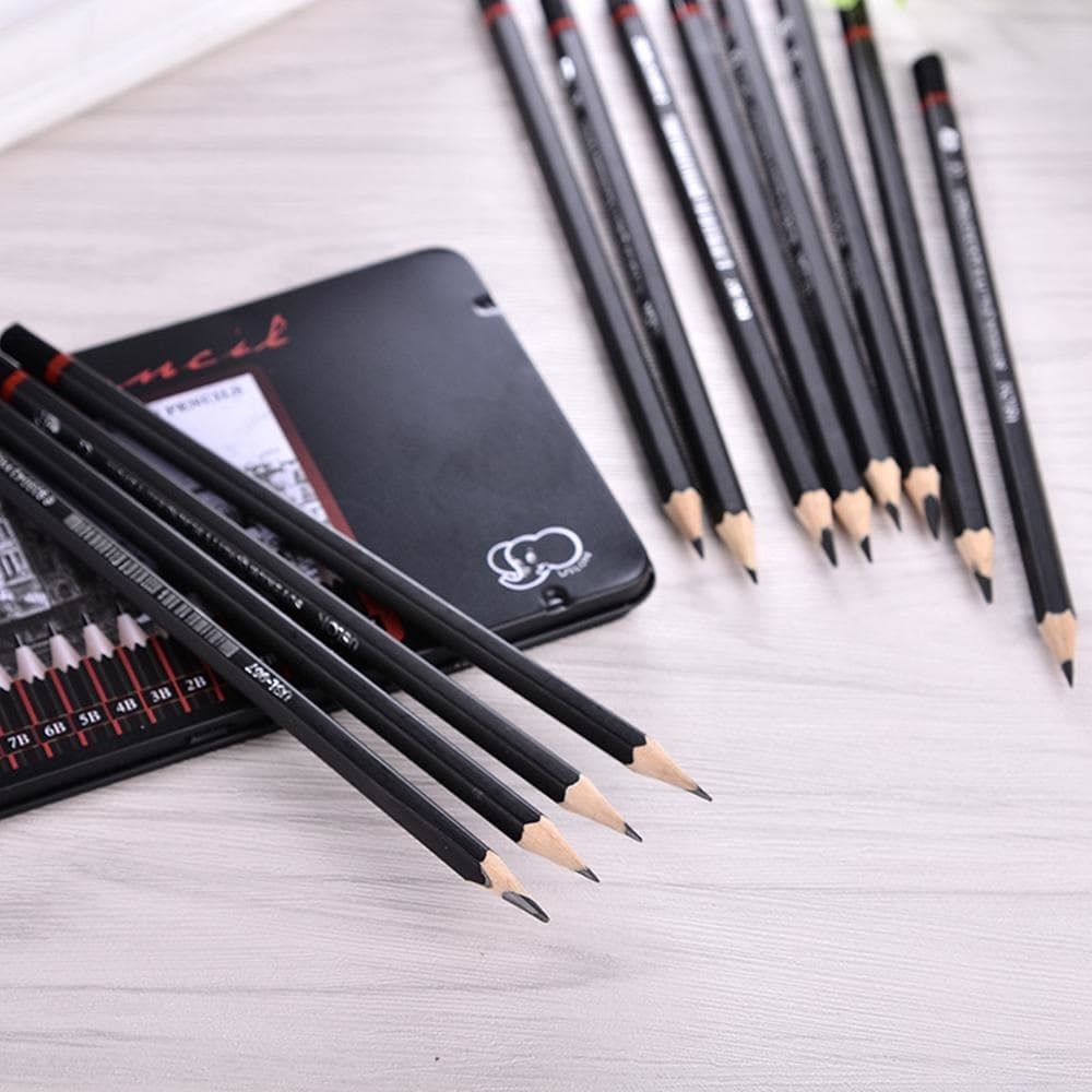 MG Chenguang - Hello Grade - 6 Pencil Set - (H - HB - B - 2B - 4B - 6B) (copy)