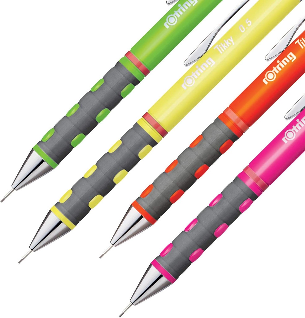 Rotring Mechanical Pencil Tikky, diff colors, dif sizes