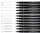 Uni Pin - Fineliner - Water and Fade proof - Pigment ink - 0.1