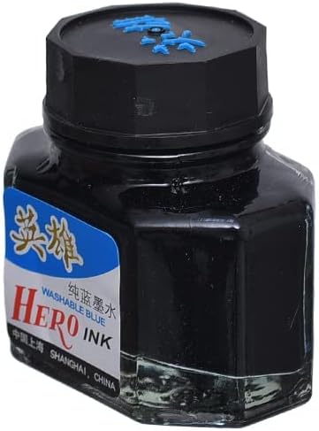 Hero Washable Blue Ink For Fountain Pen - Blue