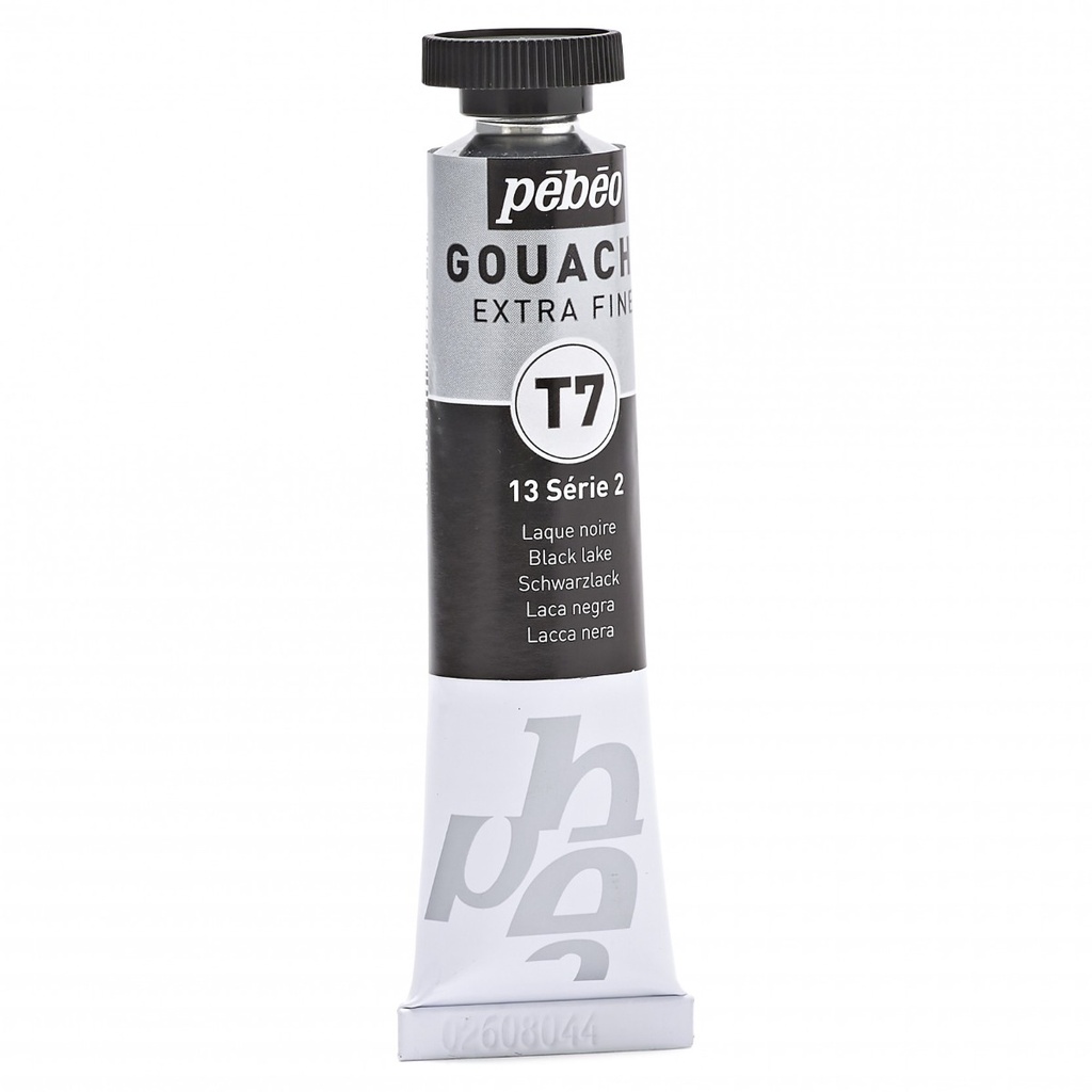 Pebeo Extra-Fine - Black lake 13  Gouache 20 ml. T7 Series 