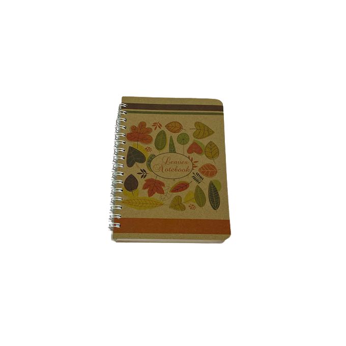 Notebook - Yassin - 80 sheets with spiral - Size A6 - paper 65 gm