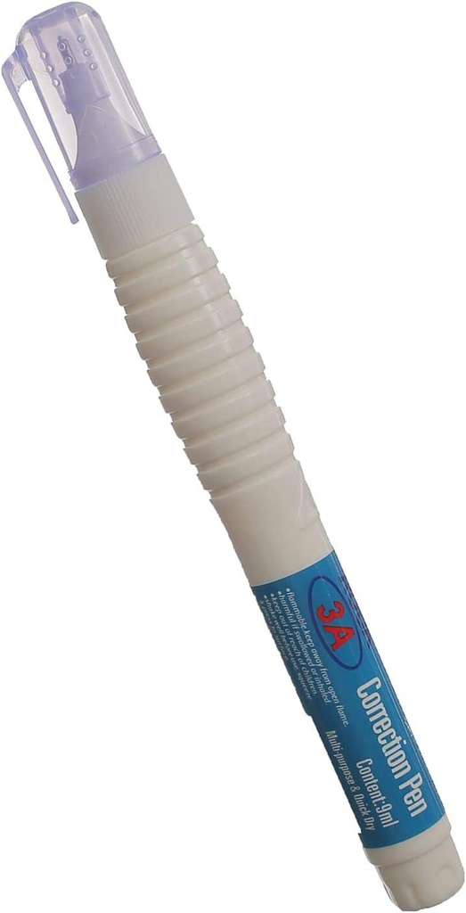 Rock from 3A - Shake in and Squeeze, Correction Pen - 9 mL Correction Fluid, Fast, Clean