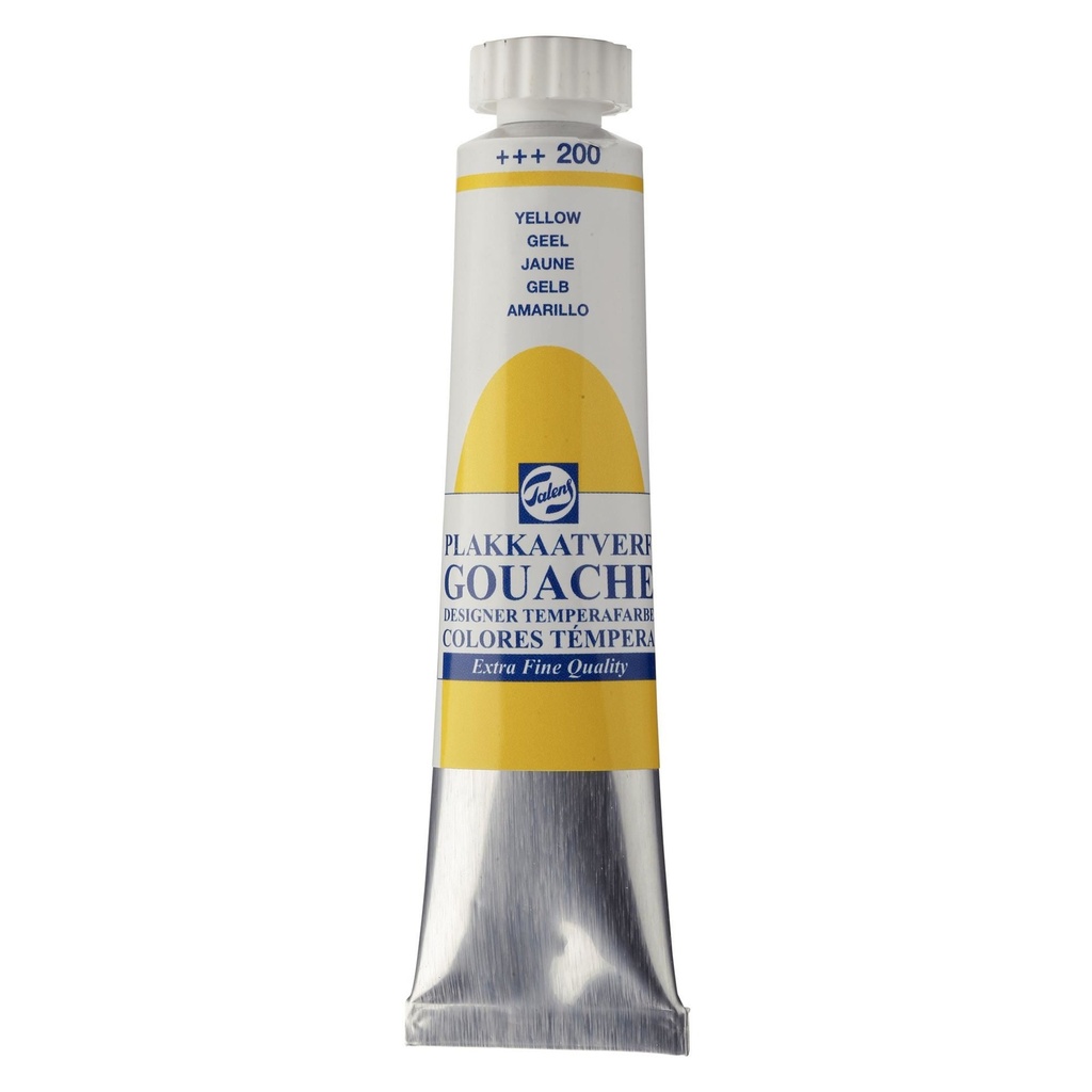 Talens - Gouache - Tube 20 ml Yellow 205