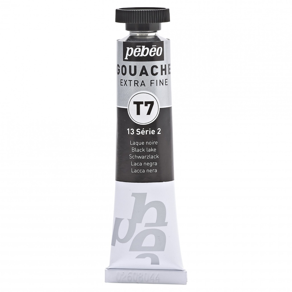 Pebeo Extra-Fine - Black lake 13  Gouache 20 ml. T7 Series 