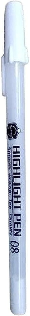 White Gel pen - Point 0.8 - from Keep smilling