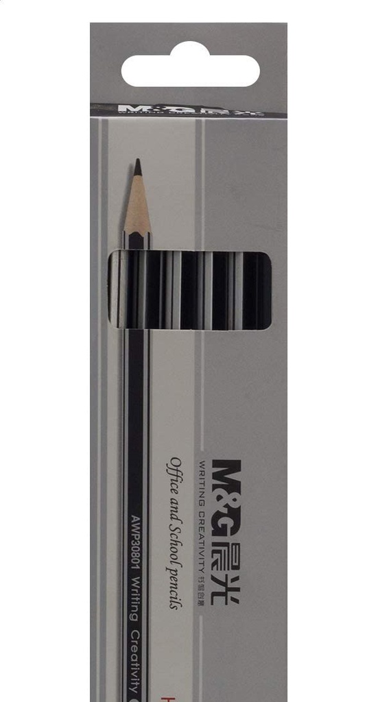 MG Chenguang - Hello Grade - 6 Pencil Set - (H - HB - B - 2B - 4B - 6B)