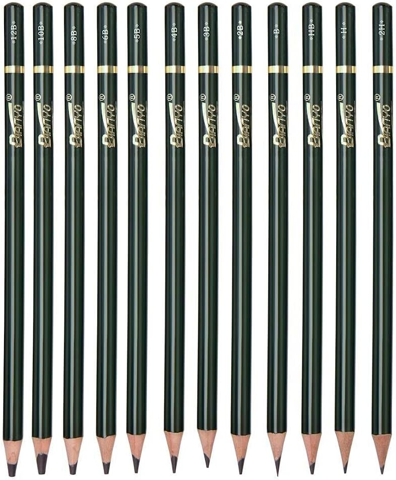 pencil Graphite - 10B - Black cover- Biayno
