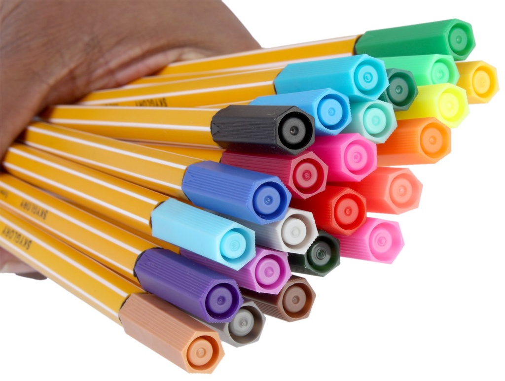 Fineliner Heonalxag 0.4mm Fine Point Drawing- from skyglory - Red color