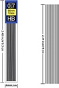 Micro - Mechanical Pencil Graphite Leads - 0.7