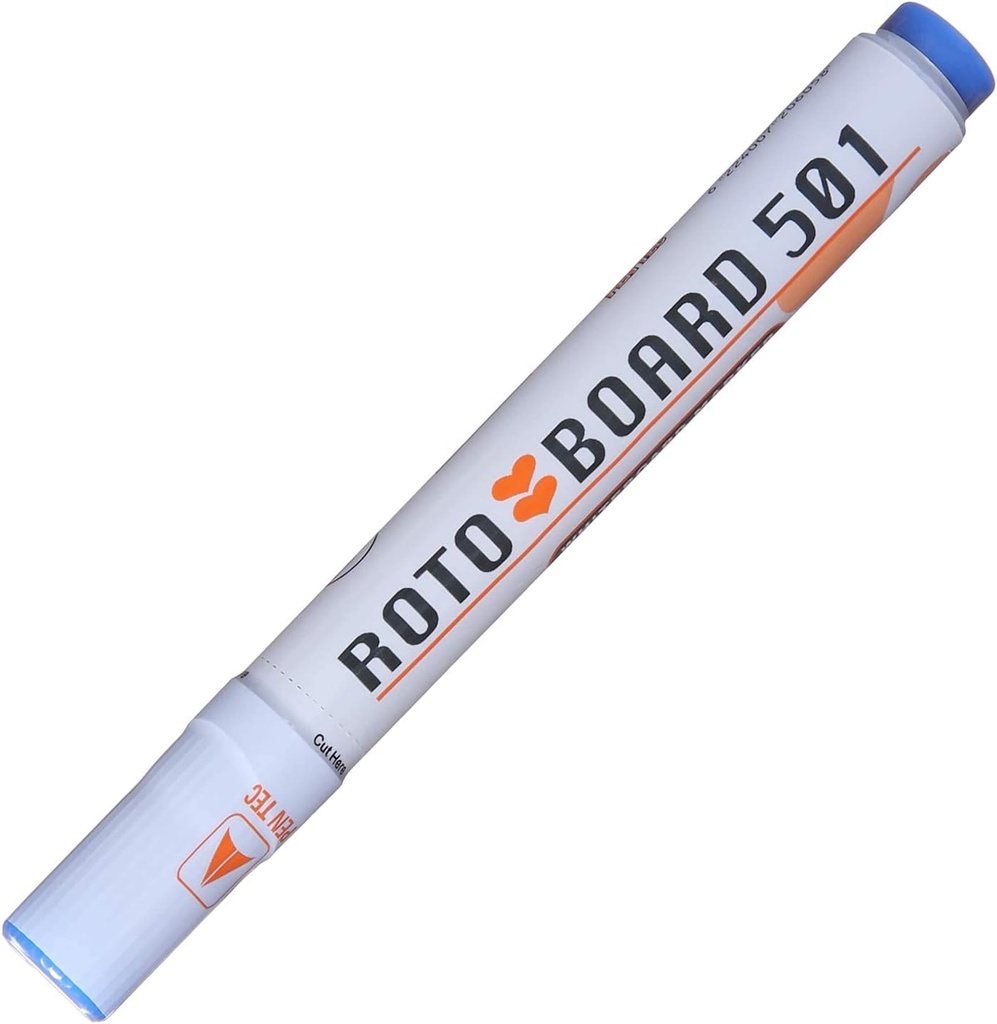  Roto board 501 White board chisel tip marker - blue