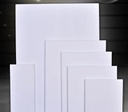 EG - Stretched White Blank Canvas - Primed Cotton - for Acrylics, Oils & Other Painting