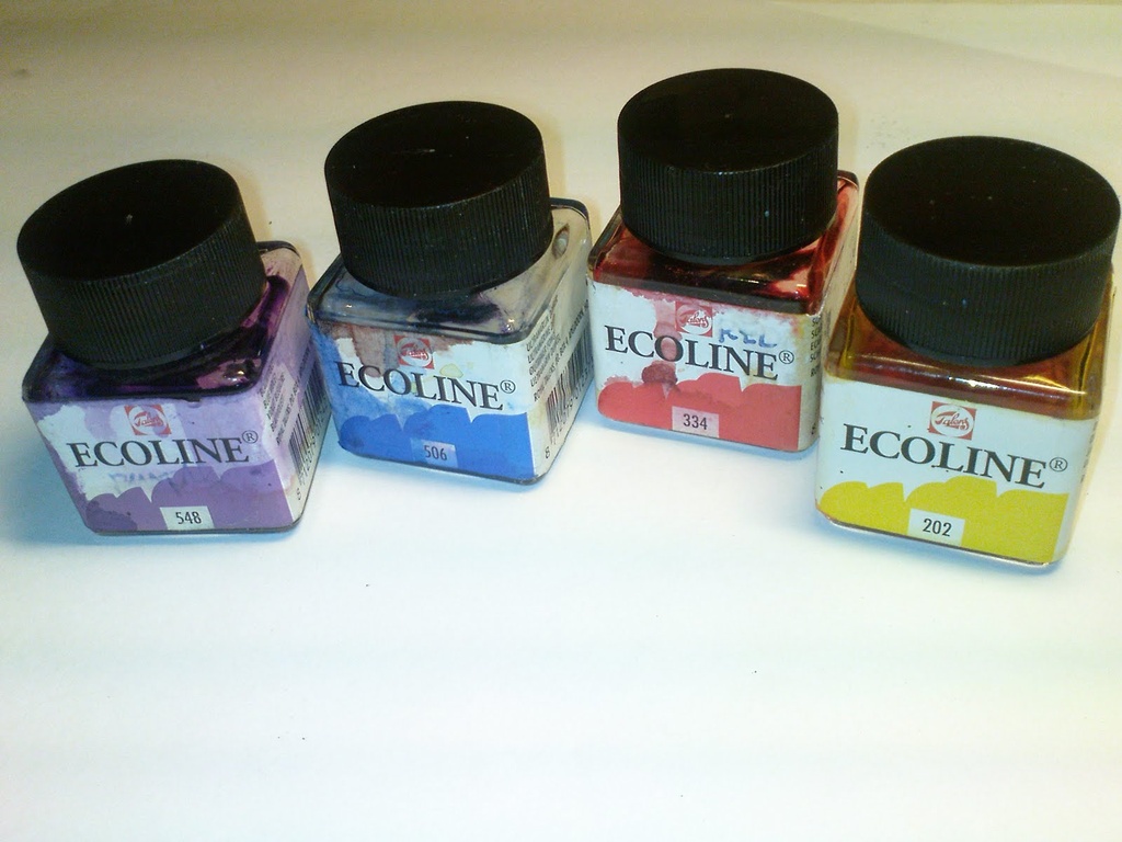 Talens Ecola - Gouache - Glass pot 30 ml Gold
