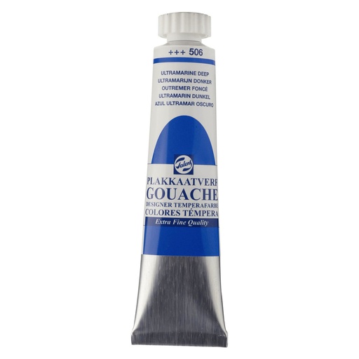 Talens - Gouache - Tube 20 ml Ultramarine Deep 506