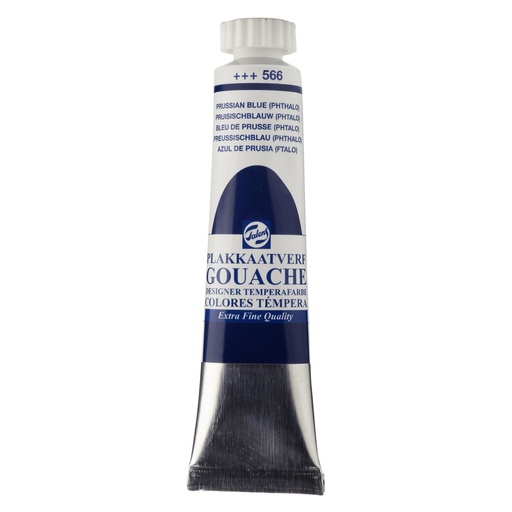 Talens - Gouache - Tube 20 ml Prussian Blue (Phthalo) 566