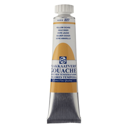 Talens - Gouache -Tube 20 ml Yellow Ochre 227