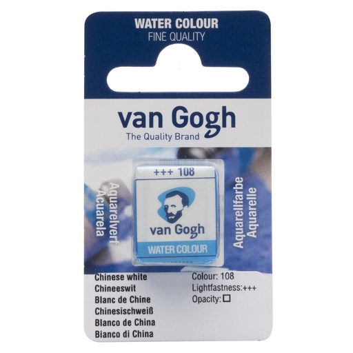 Talens - Van Gogh -  Water color Pan Chinese White 108