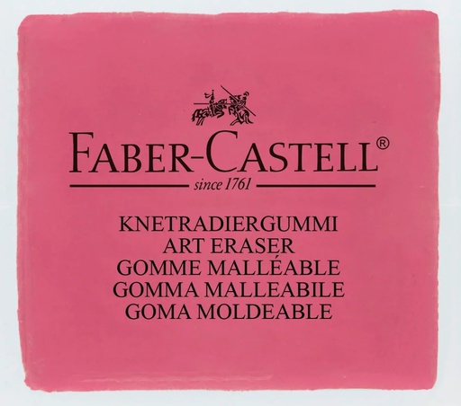 Faber Castell - Large Kneadable Art Eraser - Colors, for charcoal and graphite