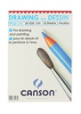 Canson - Drawing Sketch Paper (12 Sheets, White) - 1/8