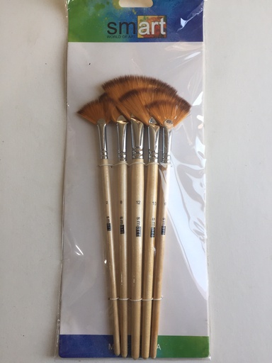 Smart - Set of 5 Brushes - Smooth hair - fan
