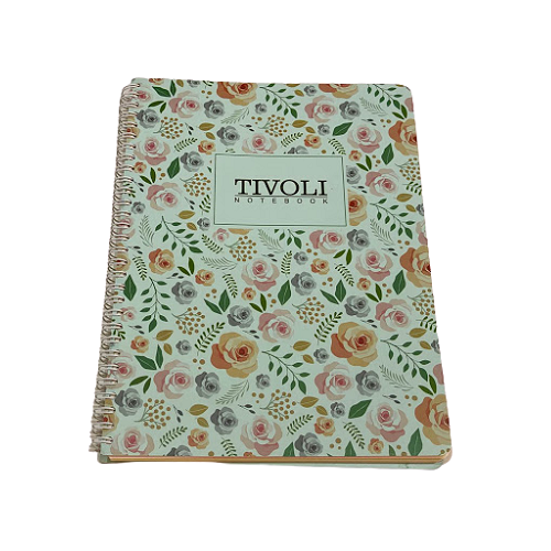 Notebook - Yassin - Tivoli, 5 Subject 100 Paper - 19.5 × 26.7 cm - paper 70 gm