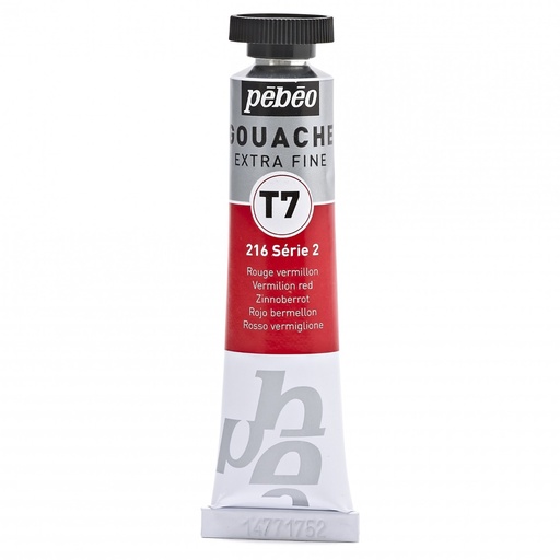 Pebeo Extra-Fine - Pebeo Vermillon 39 Gouache 20 ml. Series 2